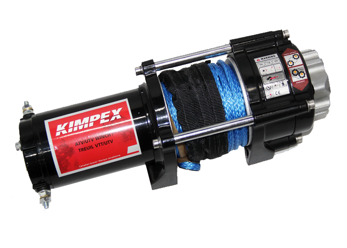 Лебедка KIMPEX ATV 4500s с синтетическим тросом