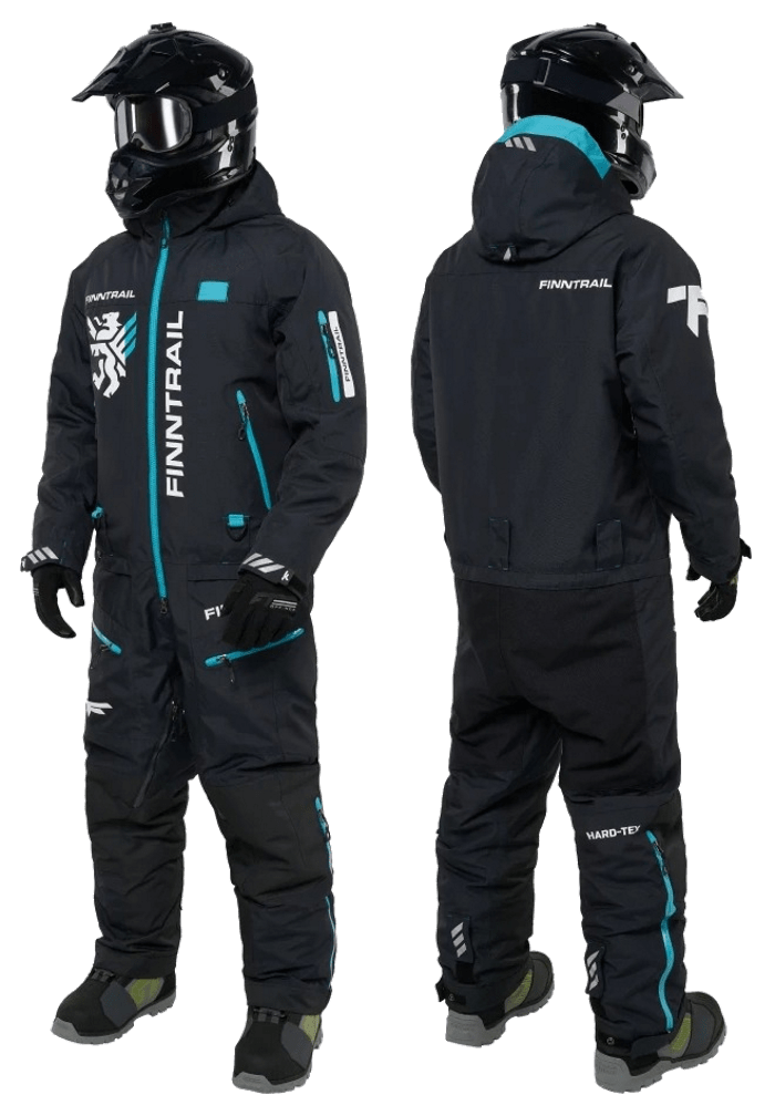 Комбинезон утепленный для снегохода Finntrail WIDETRACK PRO GRAPHITE 3855