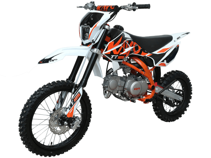 Питбайк KAYO BASIC K125 17/14 KRZ (механ. сцепл., кикстартер, 2024 г.)