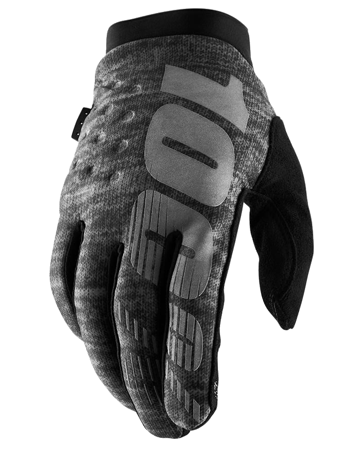Мотоперчатки 100% Brisker Glove (Grey)