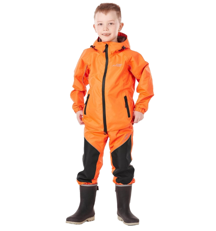 Детский дождевой костюм EVO KIDS оранжевый