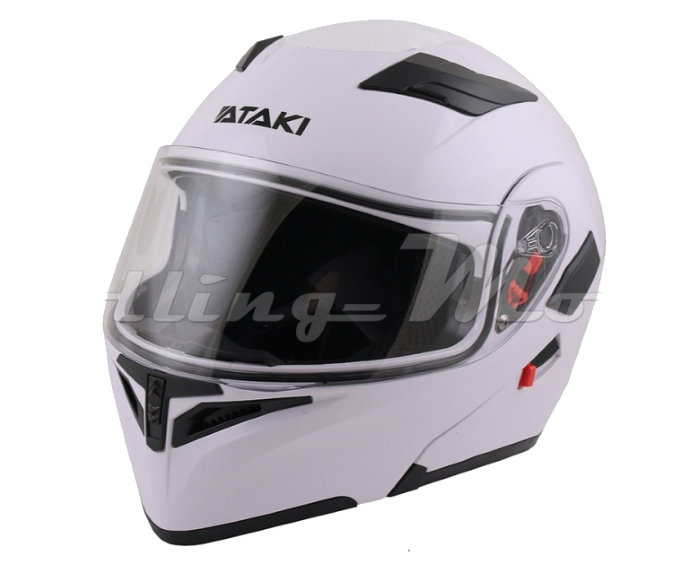 Шлем модуляр ATAKI JK902 Solid / белый