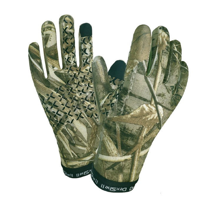 Водонепроницаемые перчатки DEXSHELL STRETCHFIT GLOVES, камуфляж
