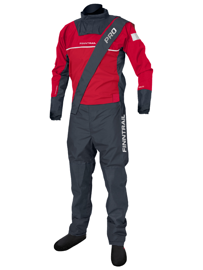 Сухой костюм Finntrail DRYSUIT PRO Red 2504