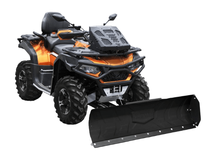 Снегоотвал для квадроцикла Rival Supreme-2 BLACK 150 см / 444.0070.1.B.K