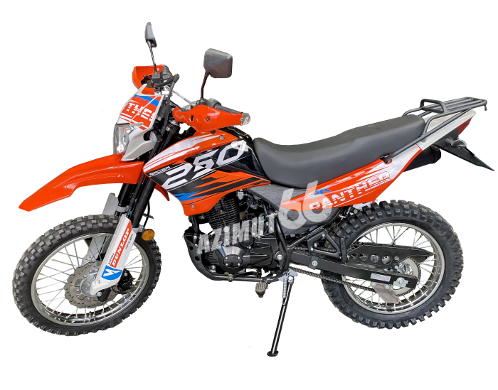 Мотоцикл Racer Panther RC250GY-C2 с ПТС оранжевый