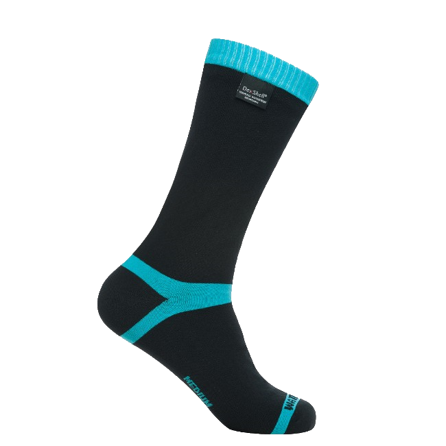 Водонепроницаемые носки DexShell Coolvent Aqua Blue