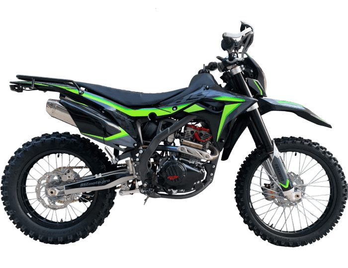 Кроссовый мотоцикл BSE Z6 250e (2.0) 21/18 Neon Track