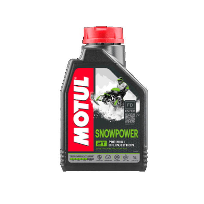 Полусинтетическое моторное масло MOTUL SNOWPOWER 2T / 1л