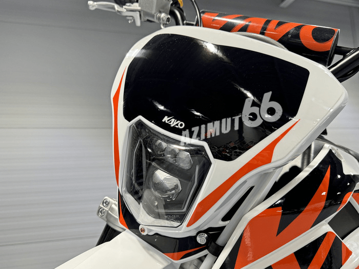 Питбайк KAYO BASIC K125EA 17/14 KRZ (п/автомат, эл. стартер 2024 г.)