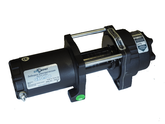 Лебедка электрическая ATV СТОКРАТ QX 4.0 B (только тело) 12V 1.5 л.с.