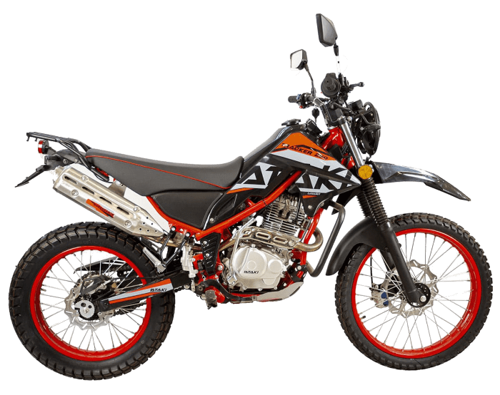 Мотоцикл ATAKI TRACKER 250 (4T 165FMM) ПТС 21/18