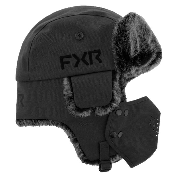 Шапка FXR Trapper Asphalt/Black