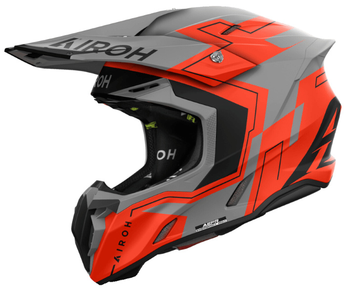 Мотошлем Airoh Twist 3 Dizzy Orange Fluo Matt