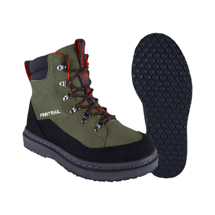 Ботинки Finntrail GREENWOOD KHAKI на резиновой подошве 5223