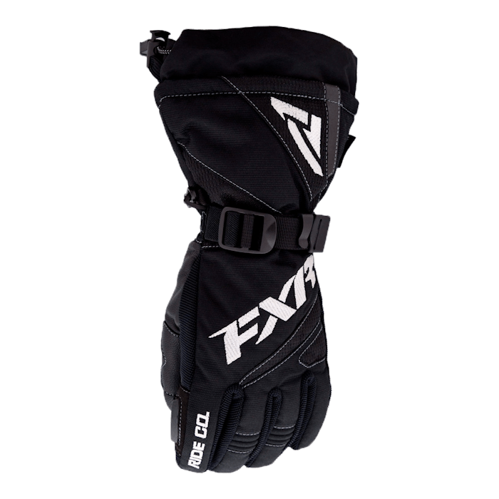 Детские перчатки FXR Helix Race с утеплителем, Black