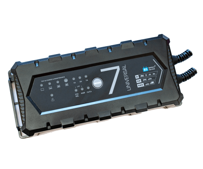 Зарядное устройство 12В, 1А/3A/7A Battery Service Universal 7, BS-C7