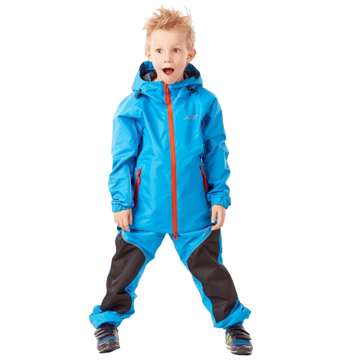 Детский дождевой костюм EVO KIDS голубой