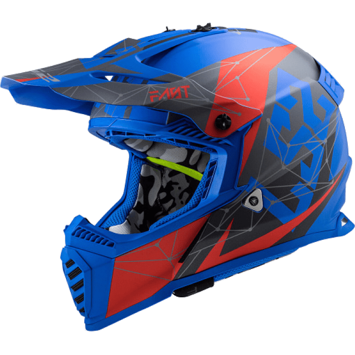 Кроссовый шлем LS2 MX437 Fast Alpha