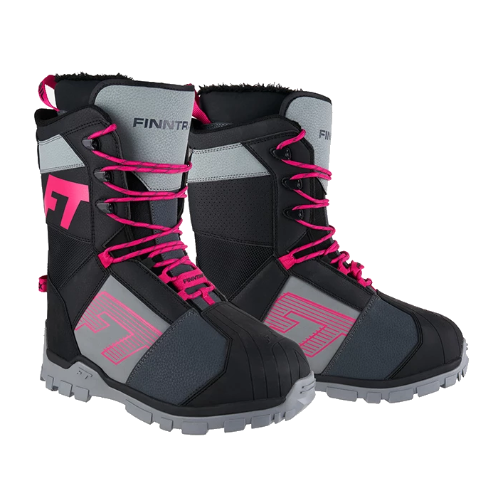 Ботинки снегоходные Finntrail BLIZZARD GRAPHITEPINK 5226