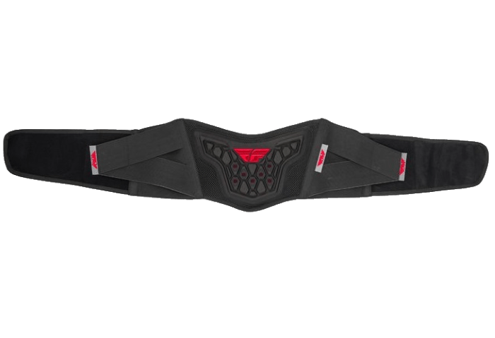 Пояс защитный Fly Racing Barricade Belt (черный/красный)