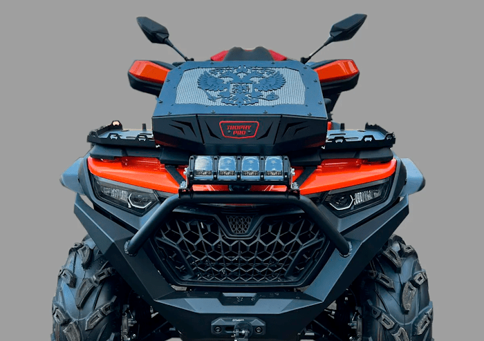 Комплект выноса радиатора TROPHY PRO CFORCE 800/1000 EPS New с площадками и шноркелями (A2)